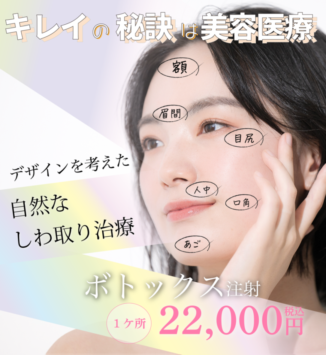 ボツリヌス注射を紹介するバナー写真