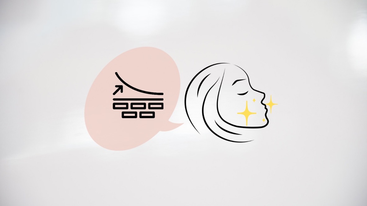 ターンオーバーが促進されるイラスト