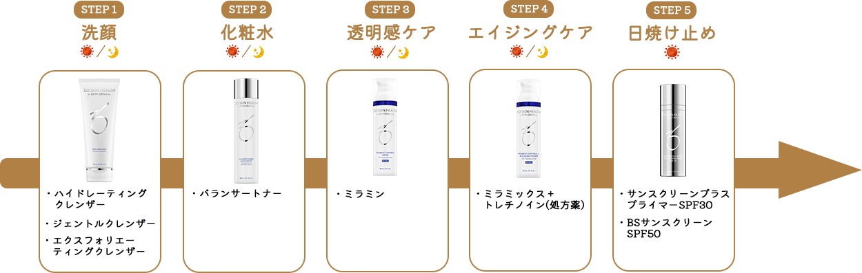 ゼオスキンセラピューティックコース