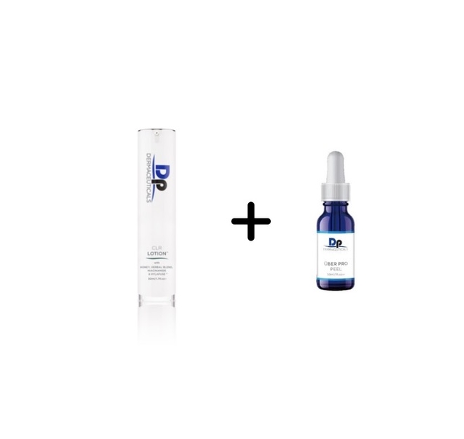 CLRローション+ウーバーピール写真